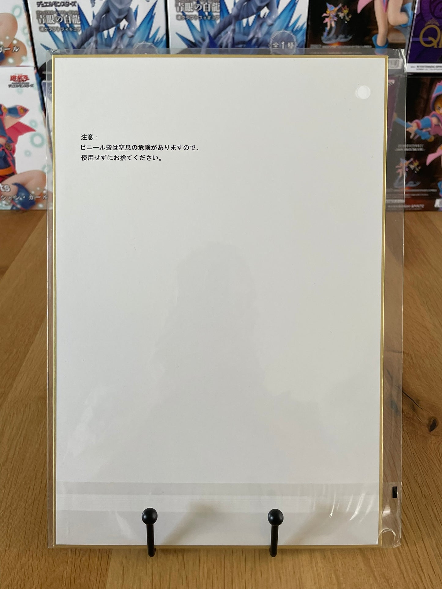 Shikishi One Piece avec A4 Roronoa Zoro – sous sachet Ichiban Kuji Raimeie no Chuusei (Lot F).