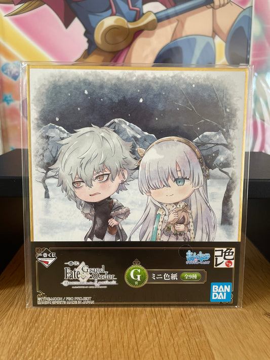 Shikishi Anastasia Nikolaevna Romanova & Kadoc Zemlupus Cosmos in the Lostbelt 13,5 cm | Fate/Grand Order | Ichiban Kuji