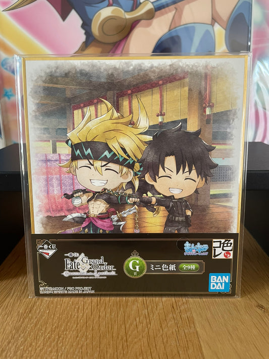 Shikishi Fujimaru Ritsuka & Sakata Kintoki Cosmos in the Lostbelt 13,5 cm | Fate/Grand Order | Ichiban Kuji