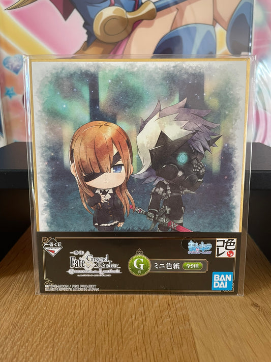 Shikishi Ophelia Phamrsolone & Sigurd Cosmos in the Lostbelt 13,5 cm | Fate/Grand Order | Ichiban Kuji