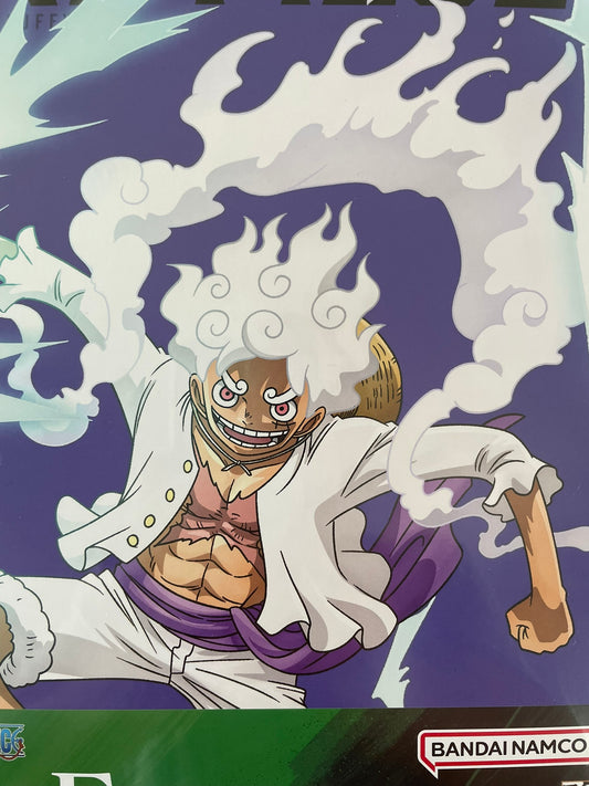 Shikishi One Piece avec Monkey D. Luffy – sous sachet Ichiban Kuji Raimeie no Chuusei (F Lot).