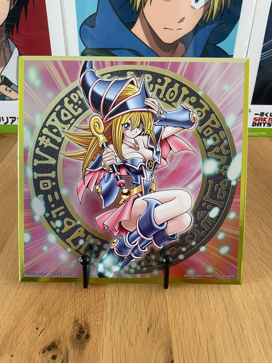 Shikishi Black Magician Girl Ichiban Kuji Vol. 2 Yu-Gi-Oh! 20x20 cm Bandai Spirits