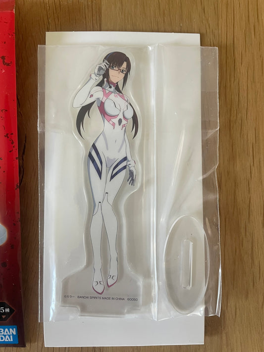 Stand acrylique Mari Makinami | Evangelion | Banpresto