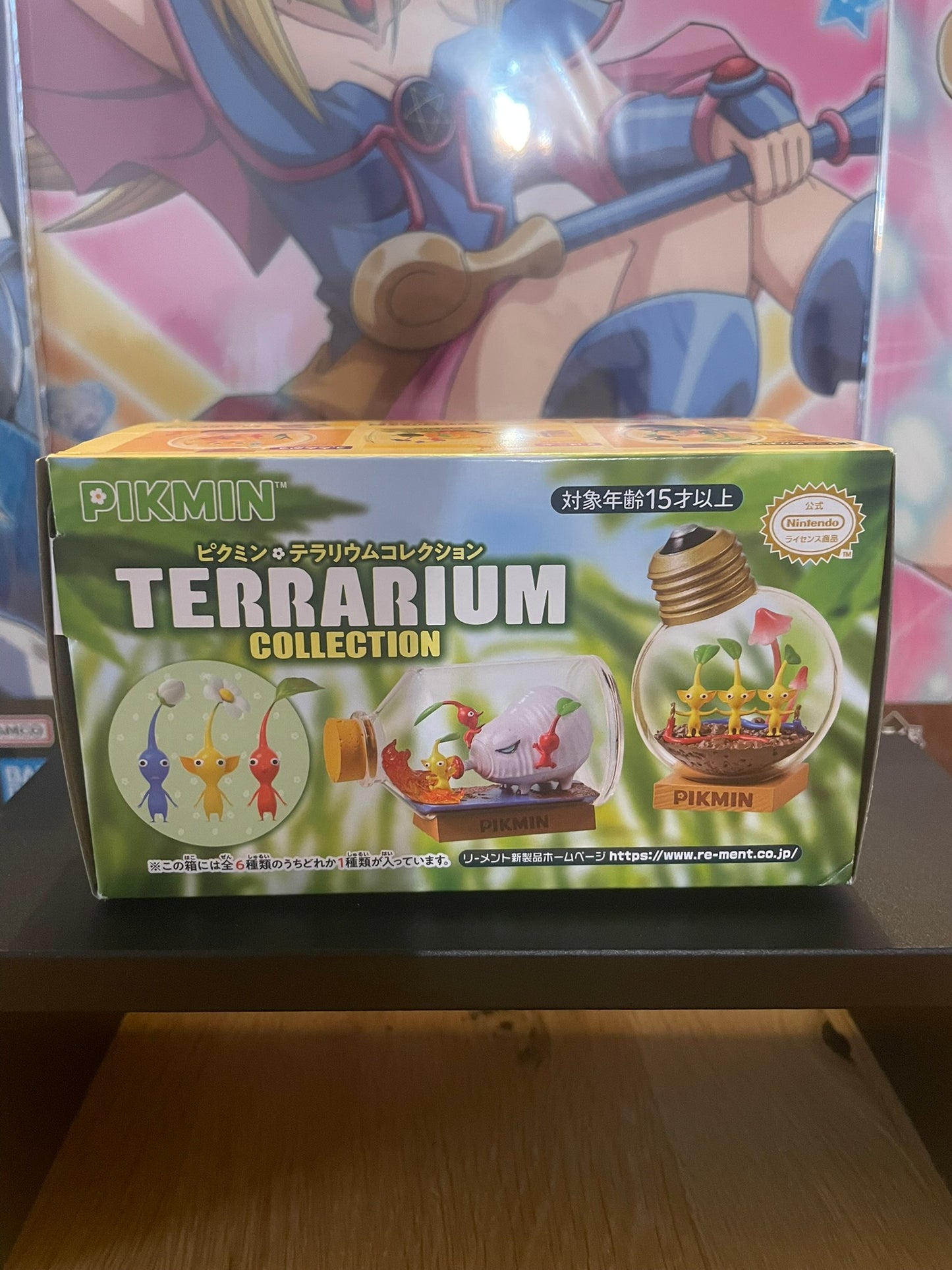 Figurine Pikmin bleu & rouge Pikmin Terrarium Collection (5) | Pikmin | Re-Ment