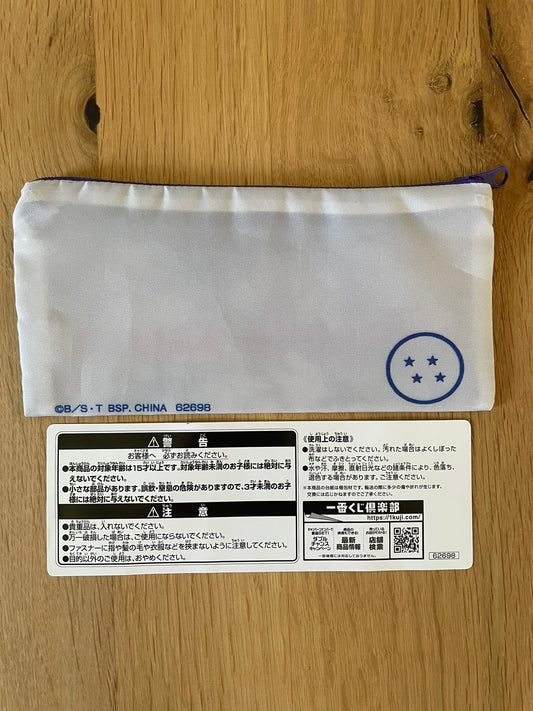Trousse Dragon Ball avec tissu Son Goku – sous sachet Ichiban Kuji Battle on Planet Namek Lot G