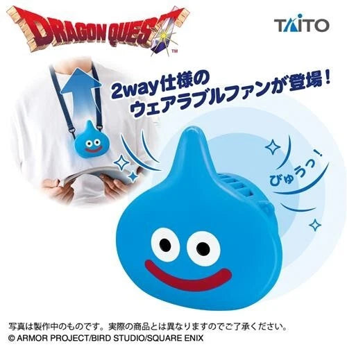 Ventilateur Dragon Quest avec Slime.