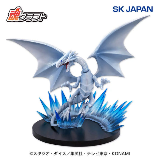Figurine Dragon Blanc aux Yeux Bleus Soul Craft | Yu-Gi-Oh! | Konami