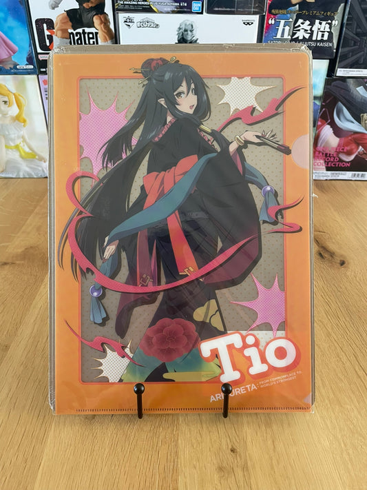 L06-10 One Piece Film Red - Lot H Clear File 22 x 31 cm Monkey D.Luffy &amp; Usopp