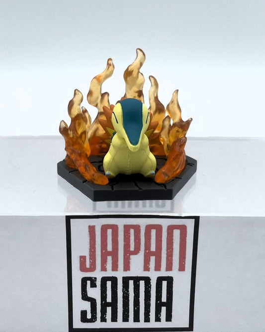 Pokemon - Fire &amp; Grass Diorama Héricendre Cyndaquil