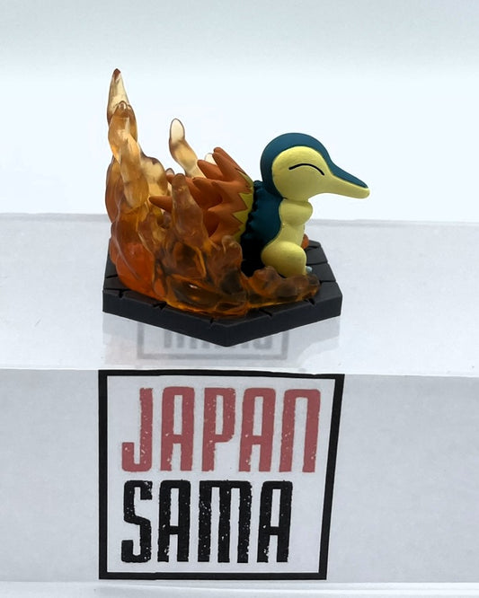 Pokemon - Fire &amp; Grass Diorama Héricendre Cyndaquil