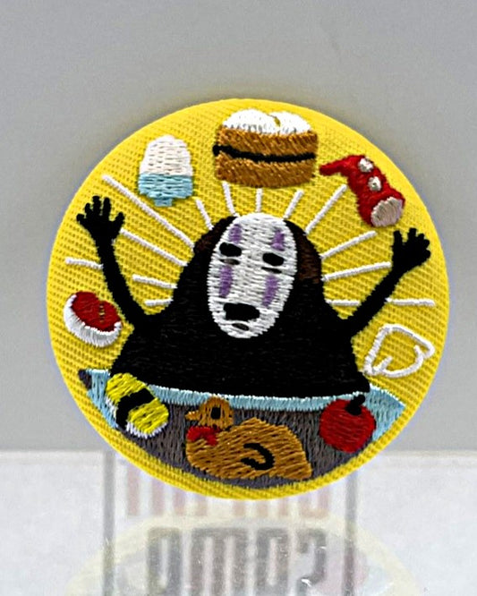 Spirited Away - Kaonashi Embroidered Badge