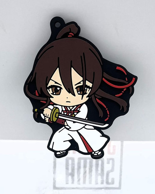 Hell's Paradise - Straps / Porte clés caoutchouc Yamada Asaemon Sagiri (Chaine manquante)