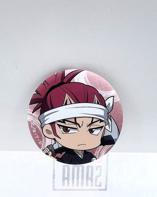 Bleach - Badge métal Renji Abarai