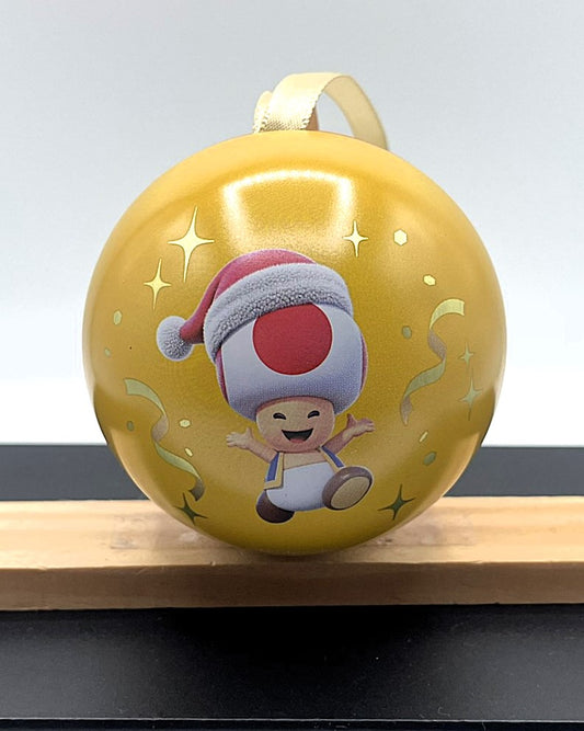 Super Mario - Boule de Noel Métal Toad Tokyo