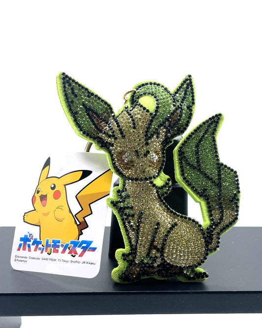 Pokemon - Straps Mini Figurine Strass Phyllali Leafeon