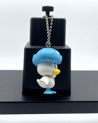 Pokemon - Quaxly Headdress Mini Figure Keychain