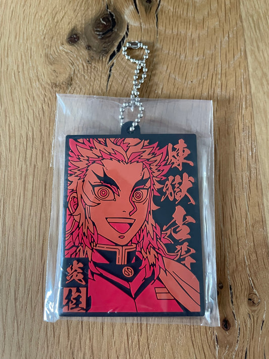 Porte-clés caoutchouc Kyojuro Rengoku | Demon Slayer | Ichiban Kuji
