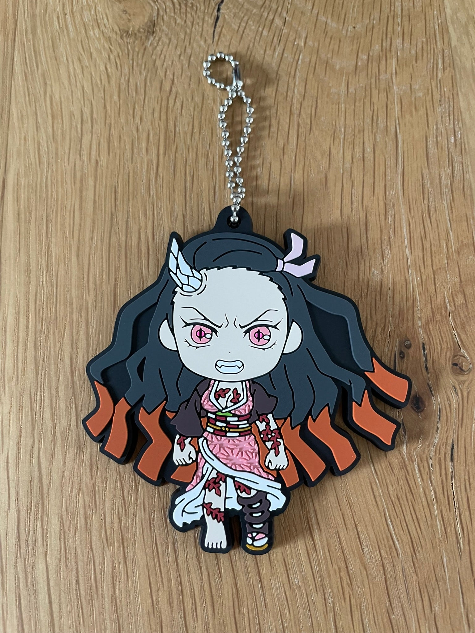 Porte-clés caoutchouc Nezuko Kamado | Demon Slayer | Ichiban Kuji
