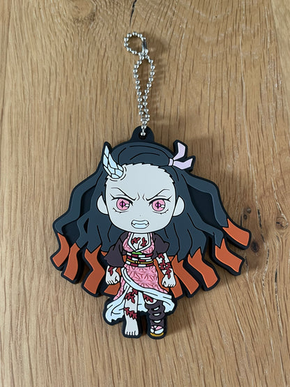 Porte-clés caoutchouc Nezuko Kamado | Demon Slayer | Ichiban Kuji
