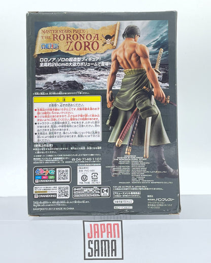 One Piece - BANPRESTO - Zoro Roronoa The Zoro Roronoa Master Stars Piece Vol.1