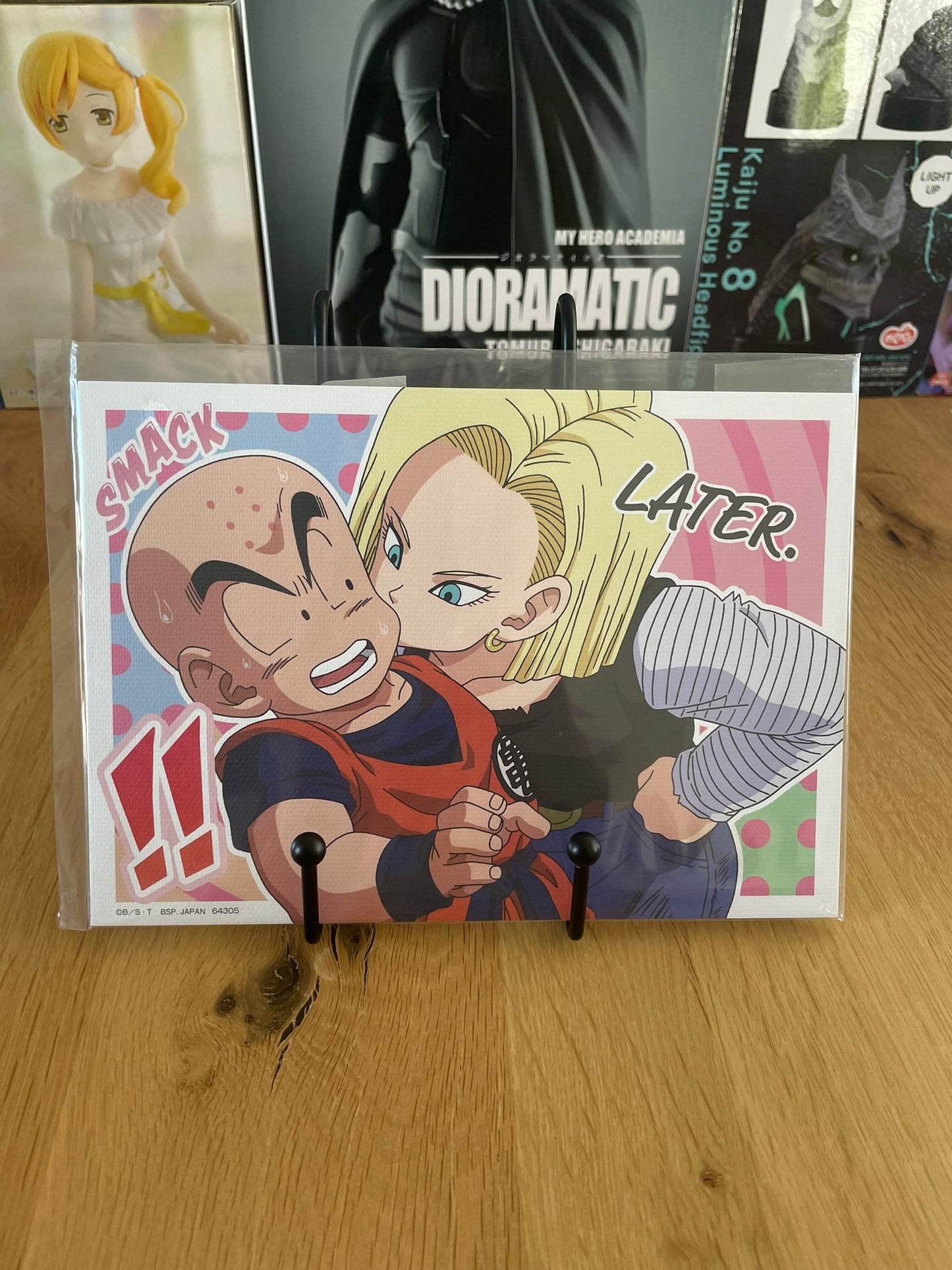 Dragon Ball - Ichiban Kuji - Lot I Canvas Board 15*21cm C-18 &amp; Krillin