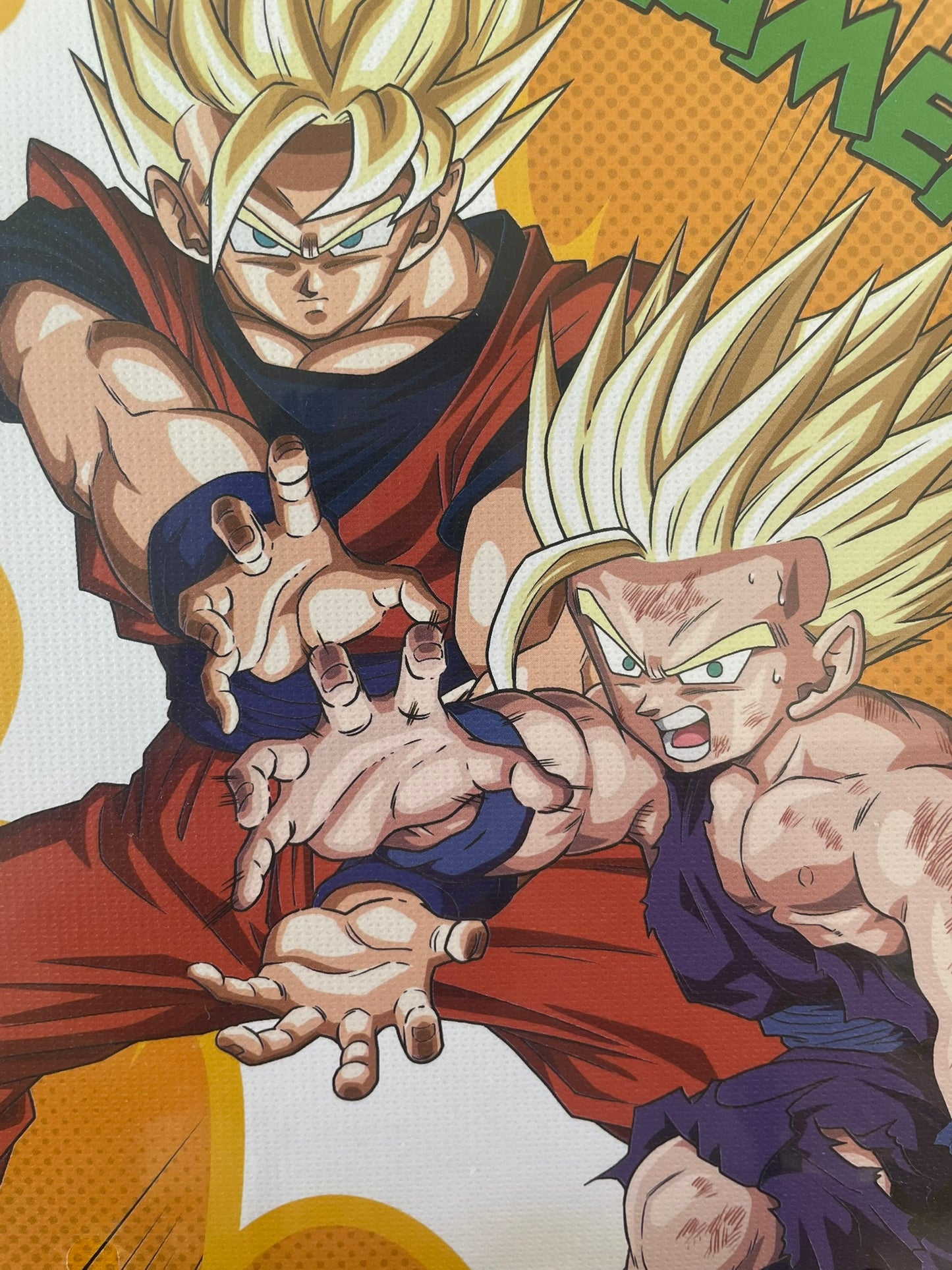 Dragon Ball - Ichiban Kuji - Lot I Canvas Board 15*21cm Goku & Gohan