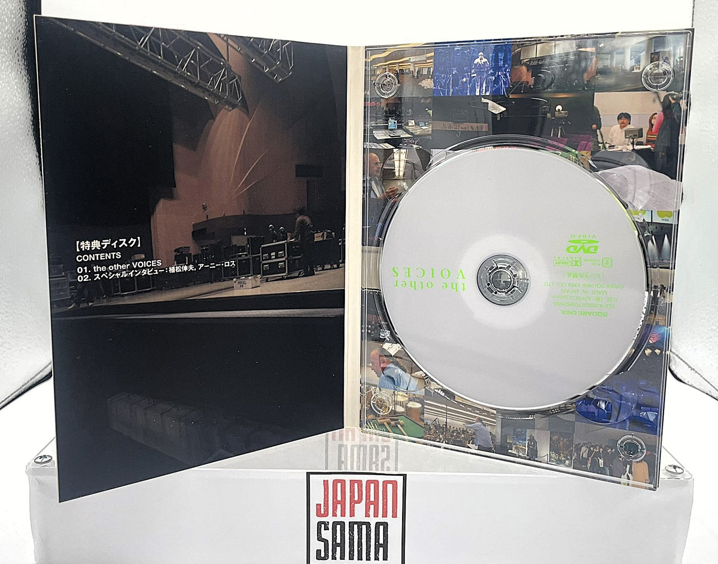 FINAL FANTASY - DVD OST Musique VOICES Premium Orchestra Concert First Press Limited Edition