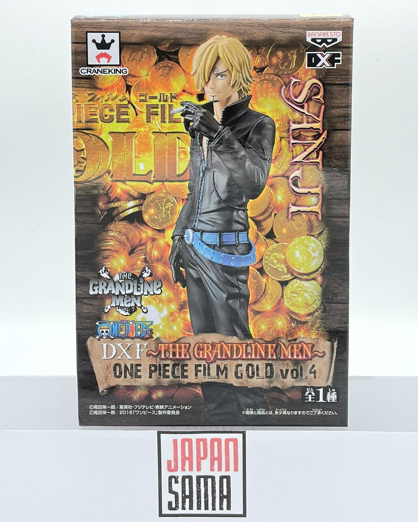 One Piece Film Gold - DXF - Sanji The Grandline Men Vol.4