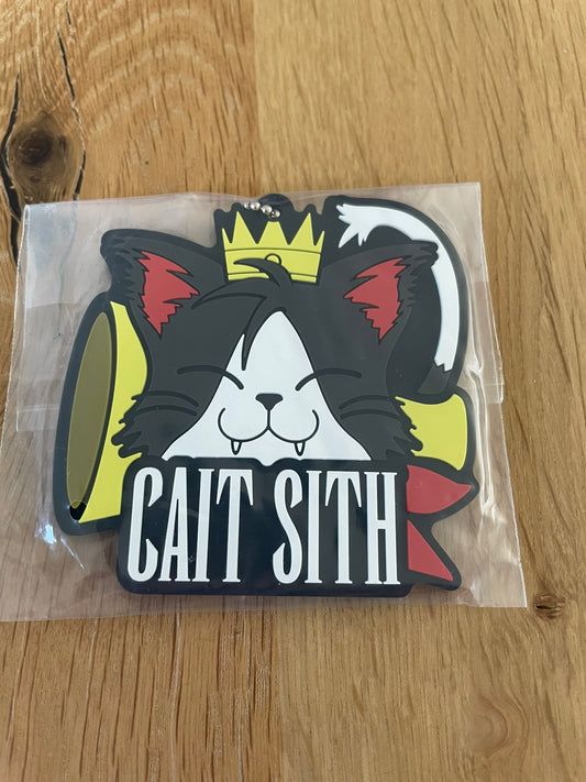 Final Fantasy - Porte Clés Caoutchouc Cait Sith 7 cm