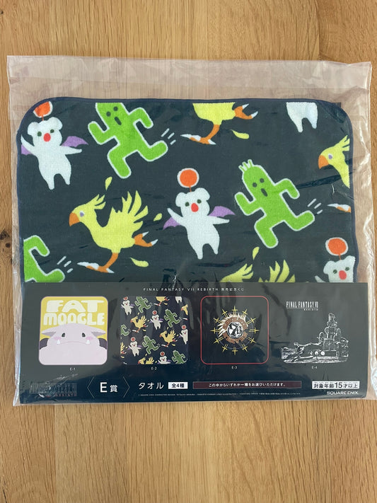 Final Fantasy VII Rebirth - Ichiban Kuji - Lot E-2 Serviette 25*25cm Mog & Pampa & Chocobo