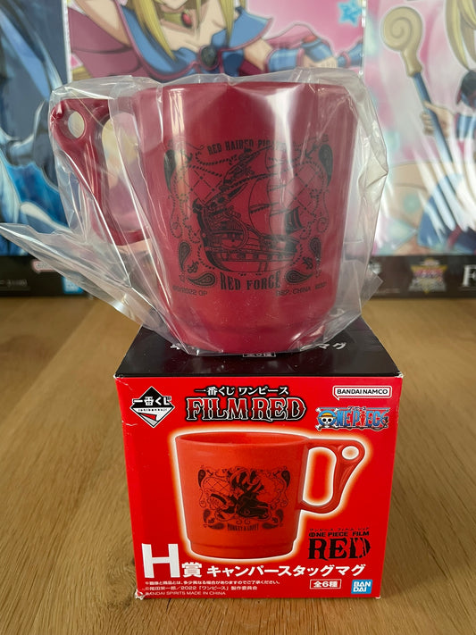 Mug Shanks Film Red 9 cm | One Piece | Ichiban Kuji