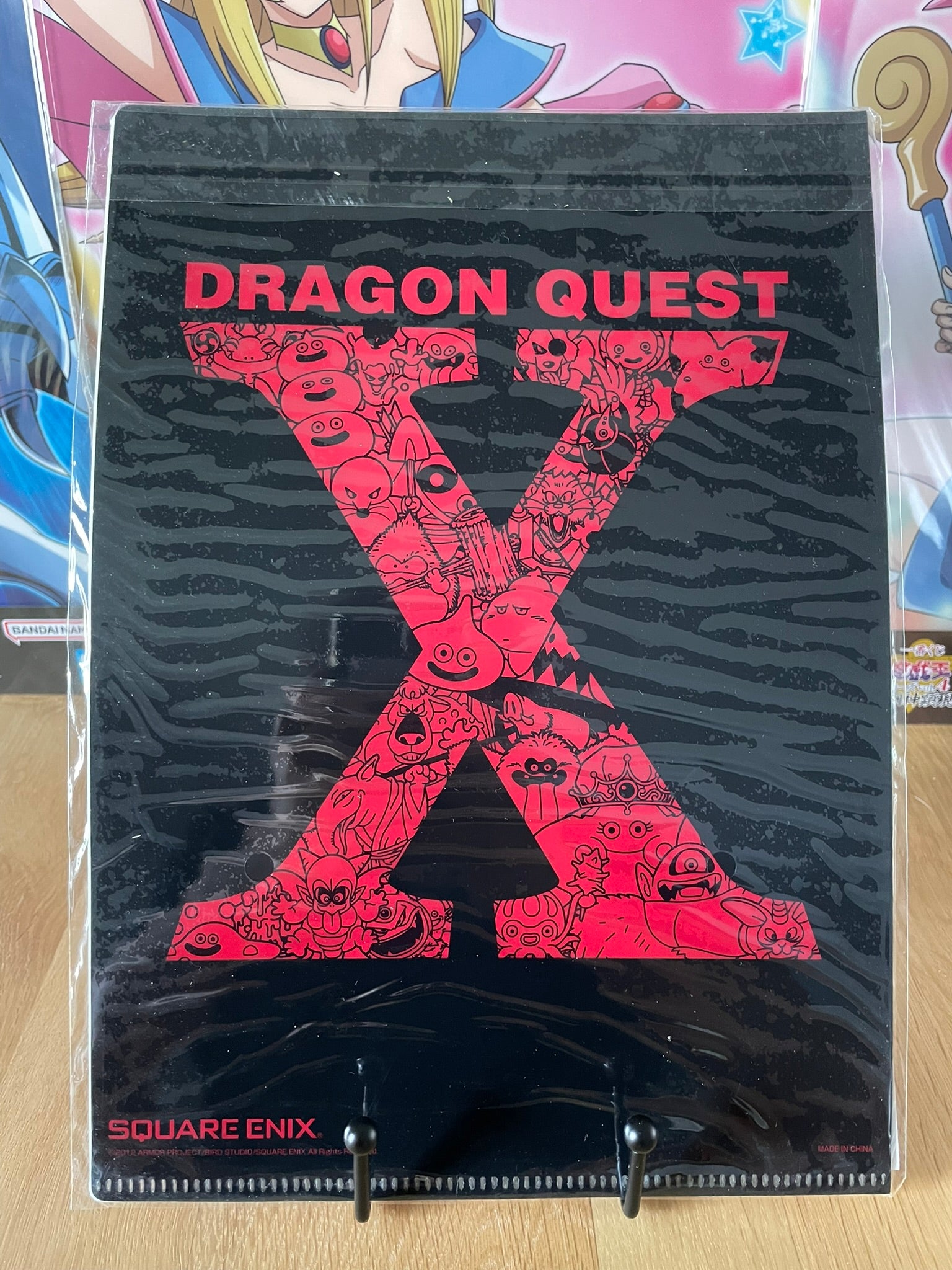 Dragon Quest – Lot de 2 Clear File Dragon Quest X A4 Rouge Square Enix