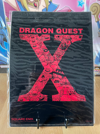 Dragon Quest – Lot de 2 Clear File Dragon Quest X A4 Rouge Square Enix