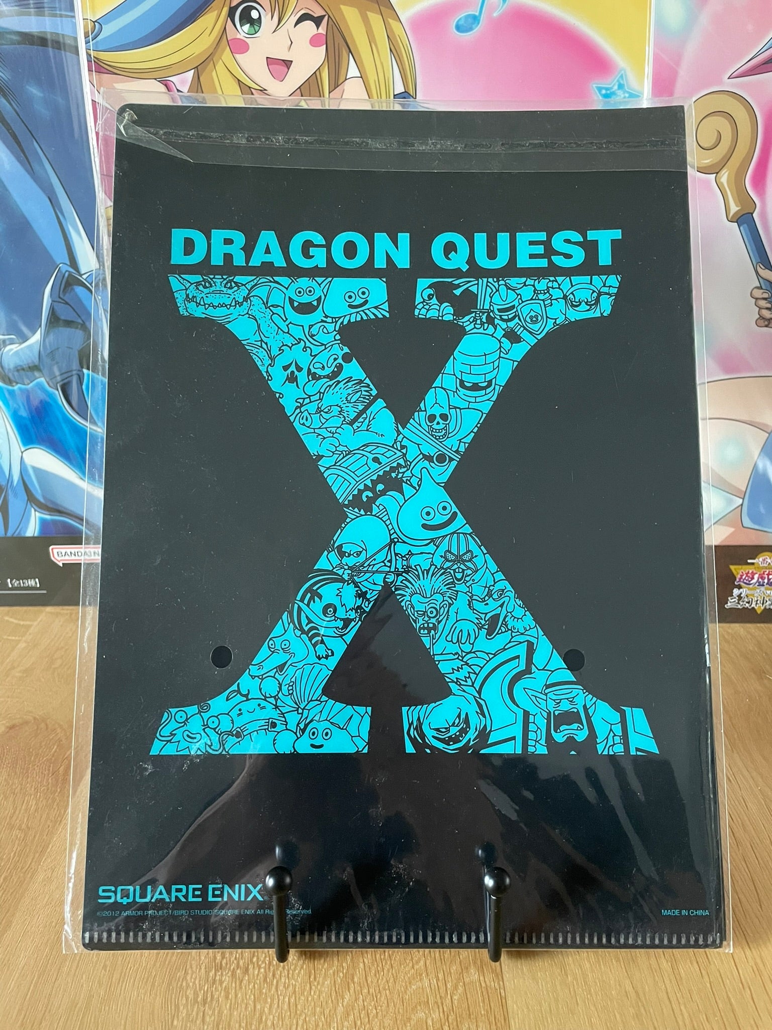 Dragon Quest – Lot de 2 Clear File Dragon Quest X A4 Bleu Square Enix