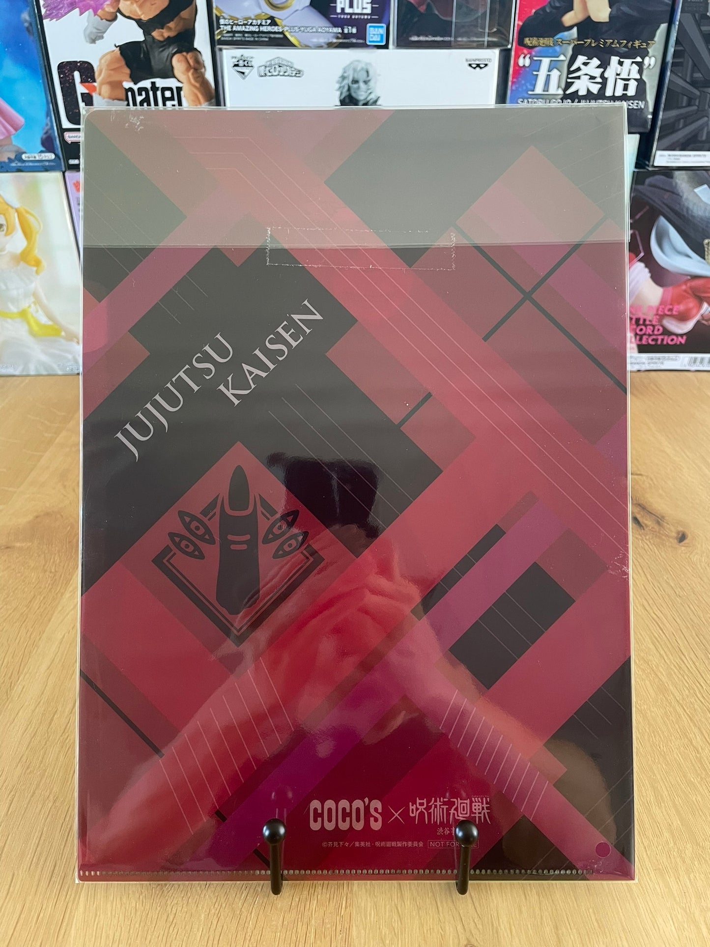 L06-10 One Piece Film Red - Lot H Clear File 22 x 31 cm Monkey D.Luffy &amp; Usopp