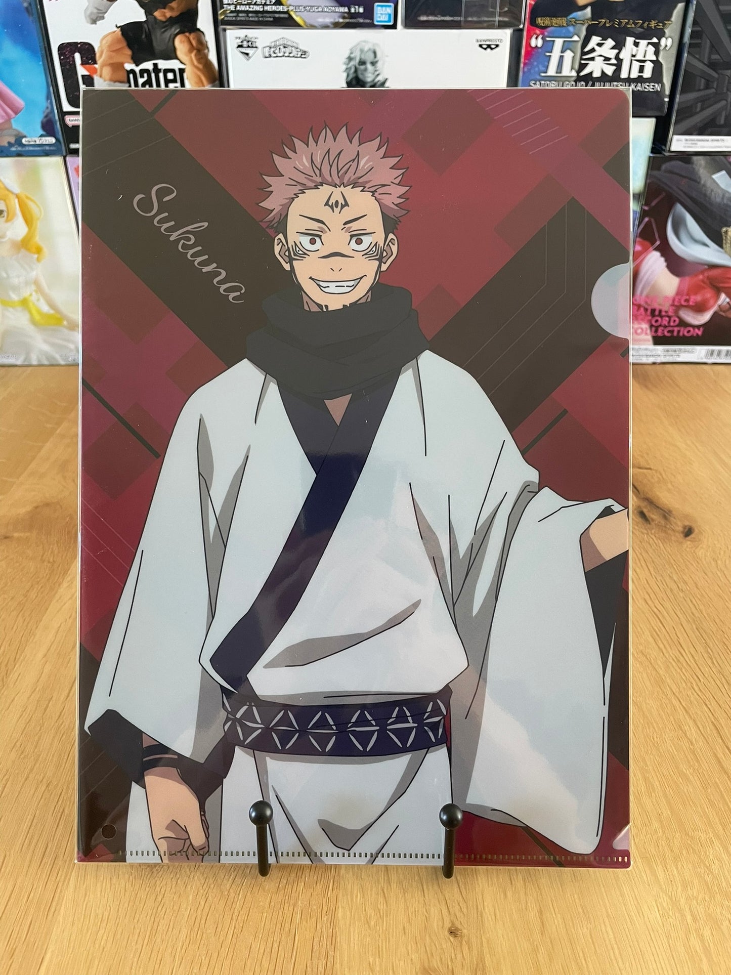 L06-10 One Piece Film Red - Lot H Clear File 22 x 31 cm Monkey D.Luffy &amp; Usopp