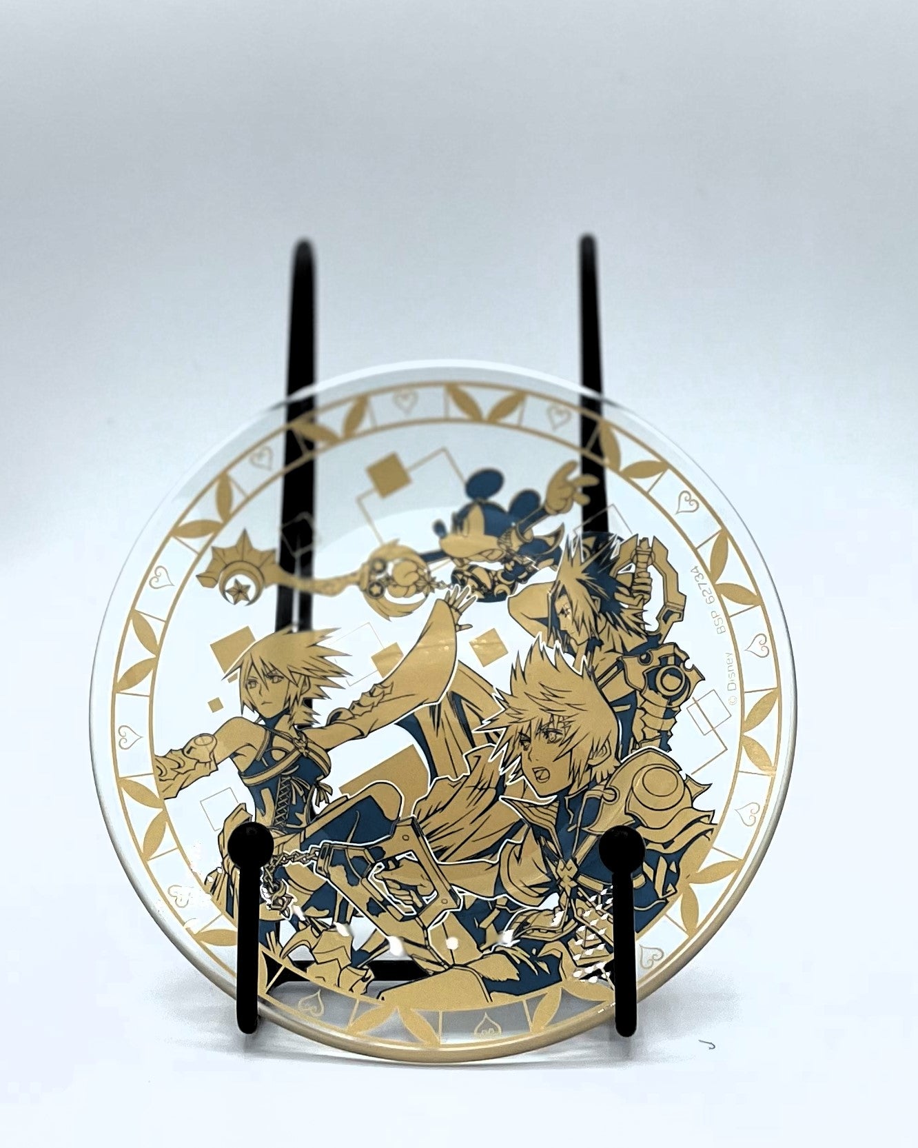 Kingdom Hearts - ICHIBAN KUJI - Linking Heart Set D Glass Plate