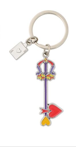 Kingdom Hearths - ICHIBAN KUJI - Linking Hearts Lot G Keychain Key Blade Lady Luck