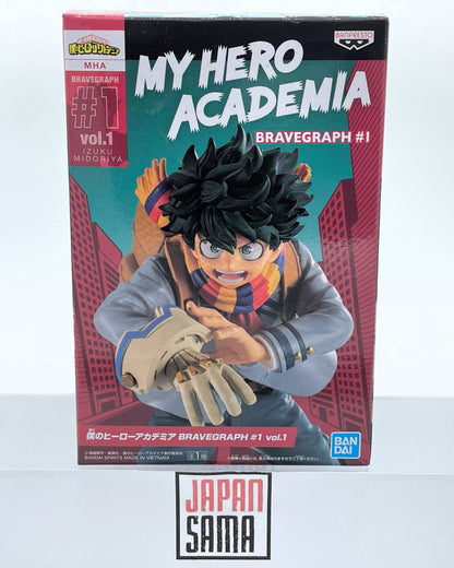 [Used] My Hero Academia - BANPRESTO - Bravegraph #1 (Vol.1) Izuku Midoriya 