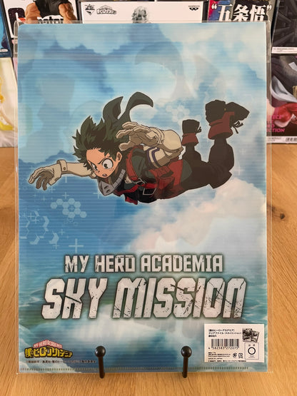 L06-10 One Piece Film Red - Lot H Clear File 22 x 31 cm Monkey D.Luffy &amp; Usopp