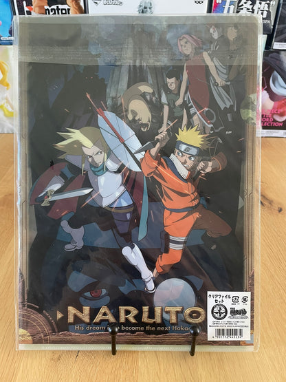 L06-10 One Piece Film Red - Lot H Clear File 22 x 31 cm Monkey D.Luffy &amp; Usopp