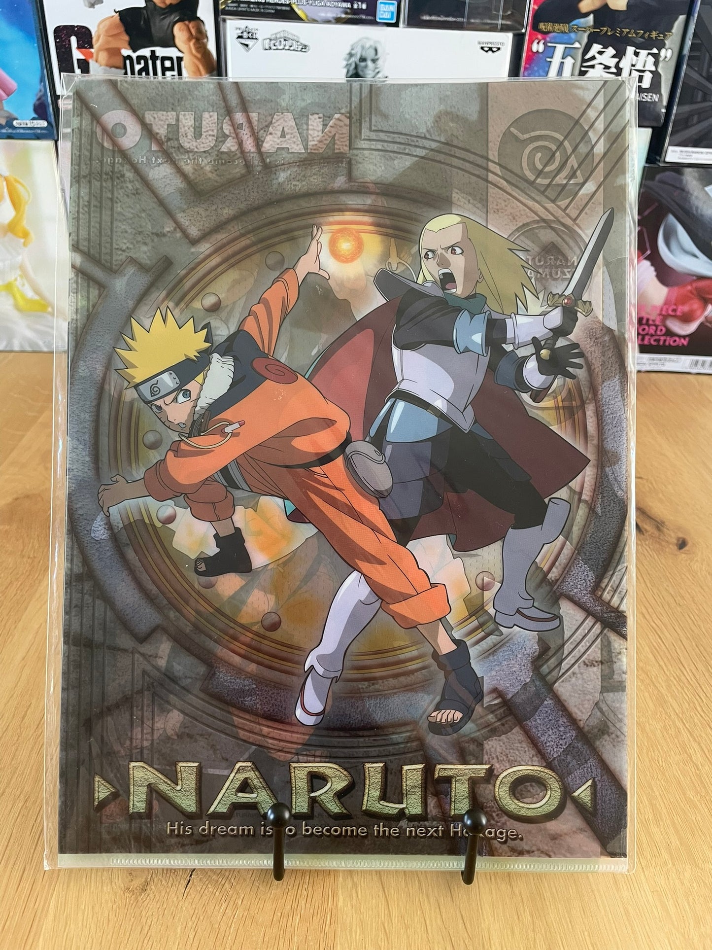 L06-10 One Piece Film Red - Lot H Clear File 22 x 31 cm Monkey D.Luffy &amp; Usopp