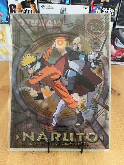 L06-10 One Piece Film Red - Lot H Clear File 22 x 31 cm Monkey D.Luffy &amp; Usopp