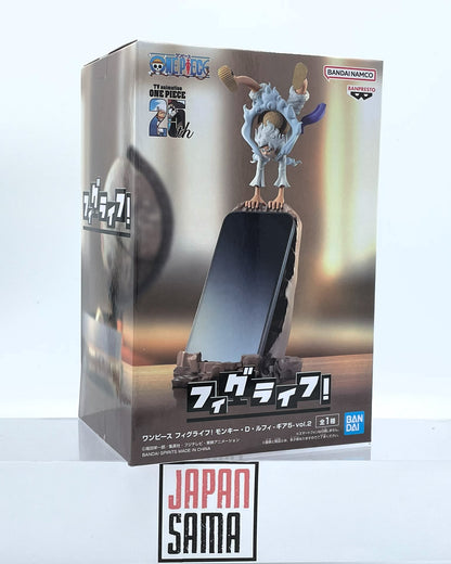 One Piece - BANPRESTO - Figuraifu Monkey D. Luffy Gear 5 Vol.2 (Portable Holder)