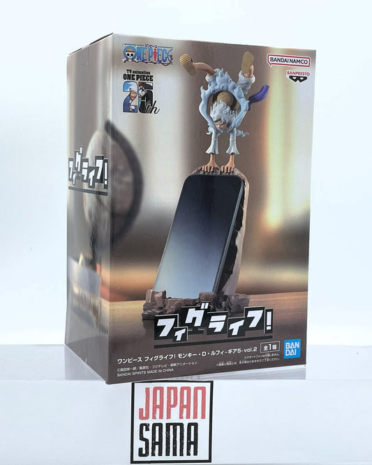 One Piece - BANPRESTO - Figuraifu Monkey D. Luffy Gear 5 Vol.2 (Portable Holder)