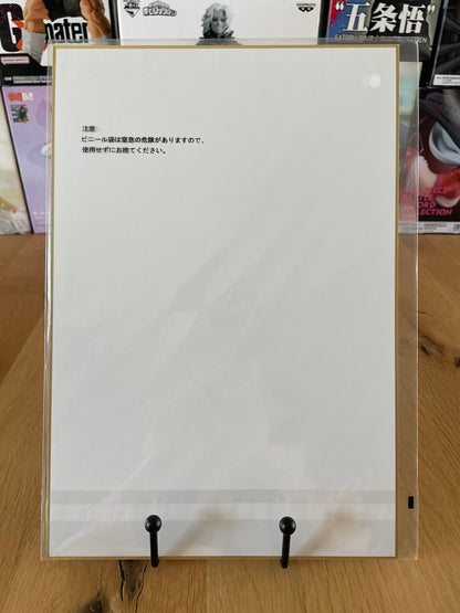 One Piece - Ichiban Kuji - Lot F Shikishi A4 King &amp; Queen