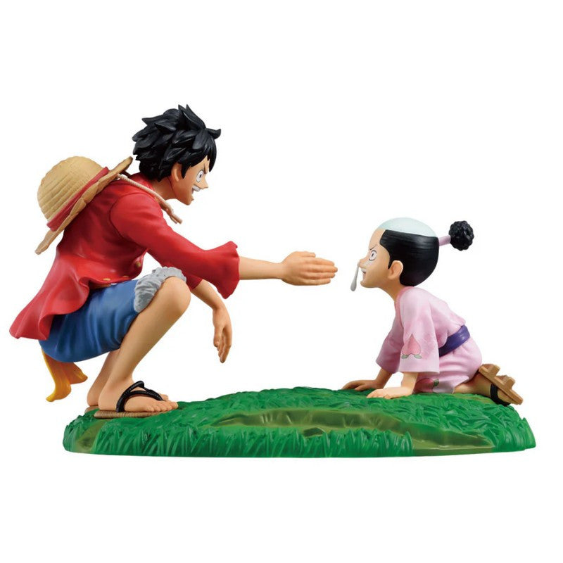 One Piece New Dawn - ICHIBAN KUJI - Revible Moment Lot C Monkey D Luffy & Kozuki Momonosuke