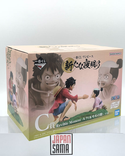 One Piece New Dawn - ICHIBAN KUJI - Revible Moment Lot C Monkey D Luffy &amp; Kozuki Momonosuke