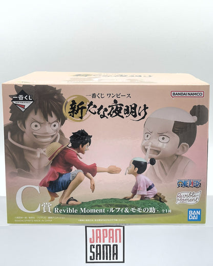 One Piece New Dawn - ICHIBAN KUJI - Revible Moment Lot C Monkey D Luffy &amp; Kozuki Momonosuke