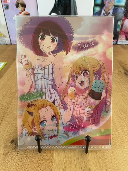 Oshi no Ko - Clear File A5 Kana, Memcho, Ruby